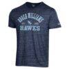 RWU Hawks Champion Ultimate Triblend T-Shirt - Navy - Side View