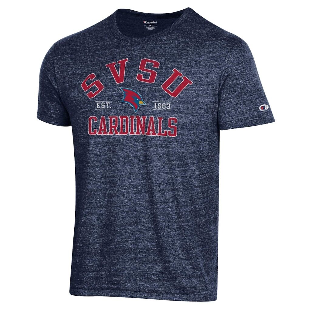 Saginaw Valley State Cardinals Champion Ultimate Triblend T-Shirt
