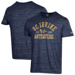 UC Irvine Anteaters Champion Ultimate Triblend T-Shirt - Navy - Front View