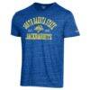 South Dakota State Jackrabbits Champion Ultimate Triblend T-Shirt - Blue - Side View