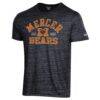 Mercer Bears Champion Ultimate Triblend T-Shirt - Black - Side View