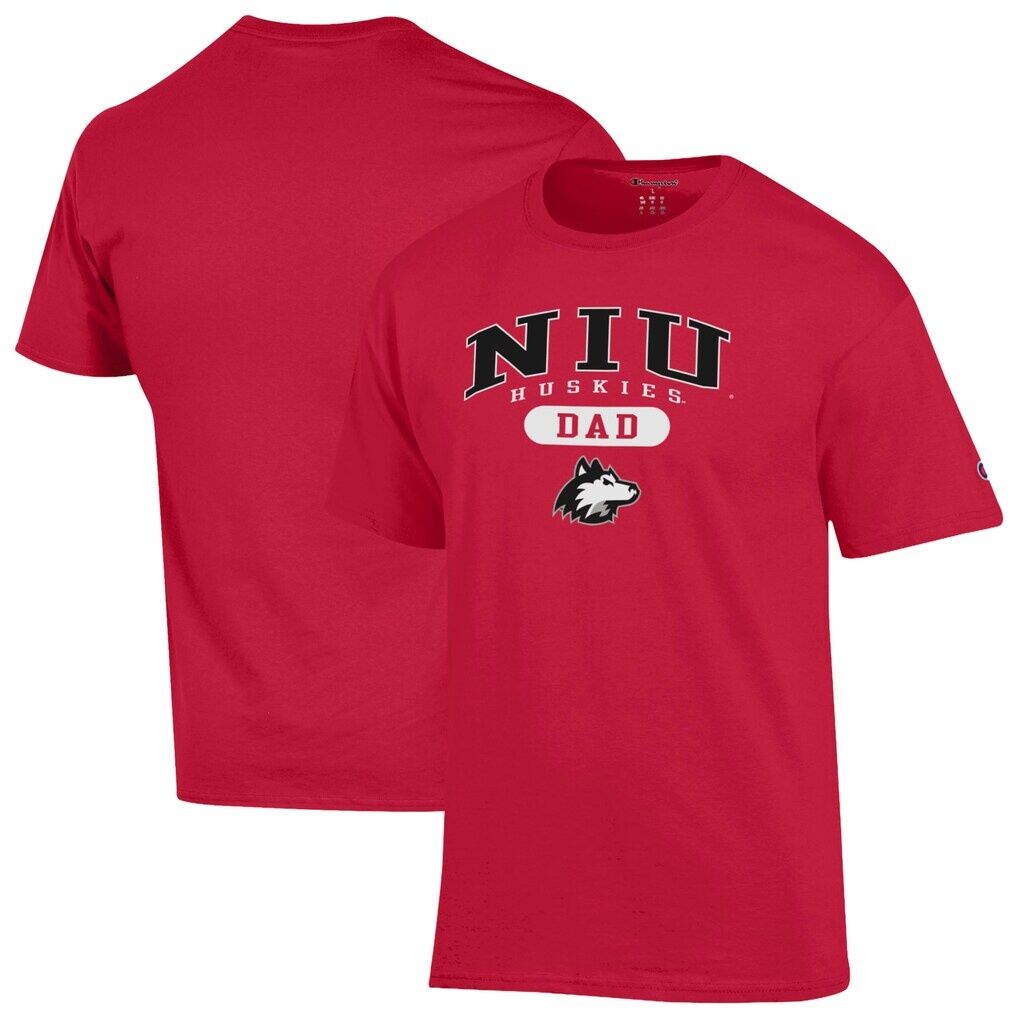 Northern Illinois Huskies Champion Dad Pill Box Jersey T-Shirt