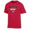 Northern Illinois Huskies Champion Dad Pill Box Jersey T-Shirt - Red - Side View
