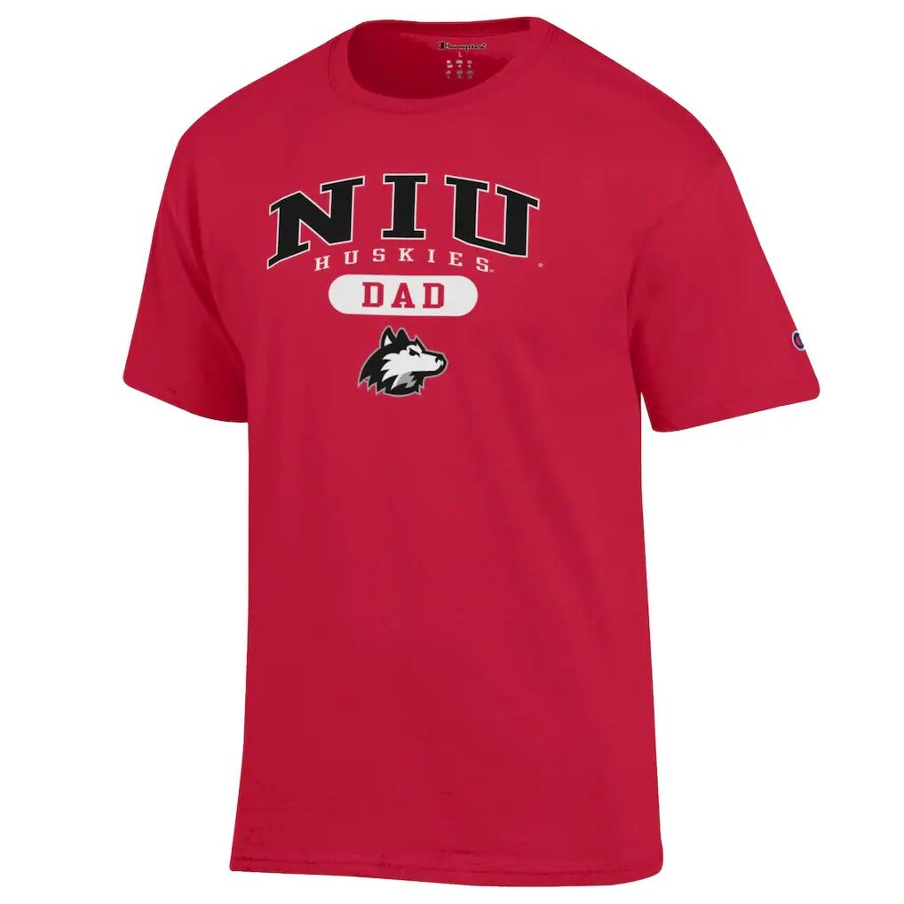 Northern Illinois Huskies Champion Dad Pill Box Jersey T-Shirt