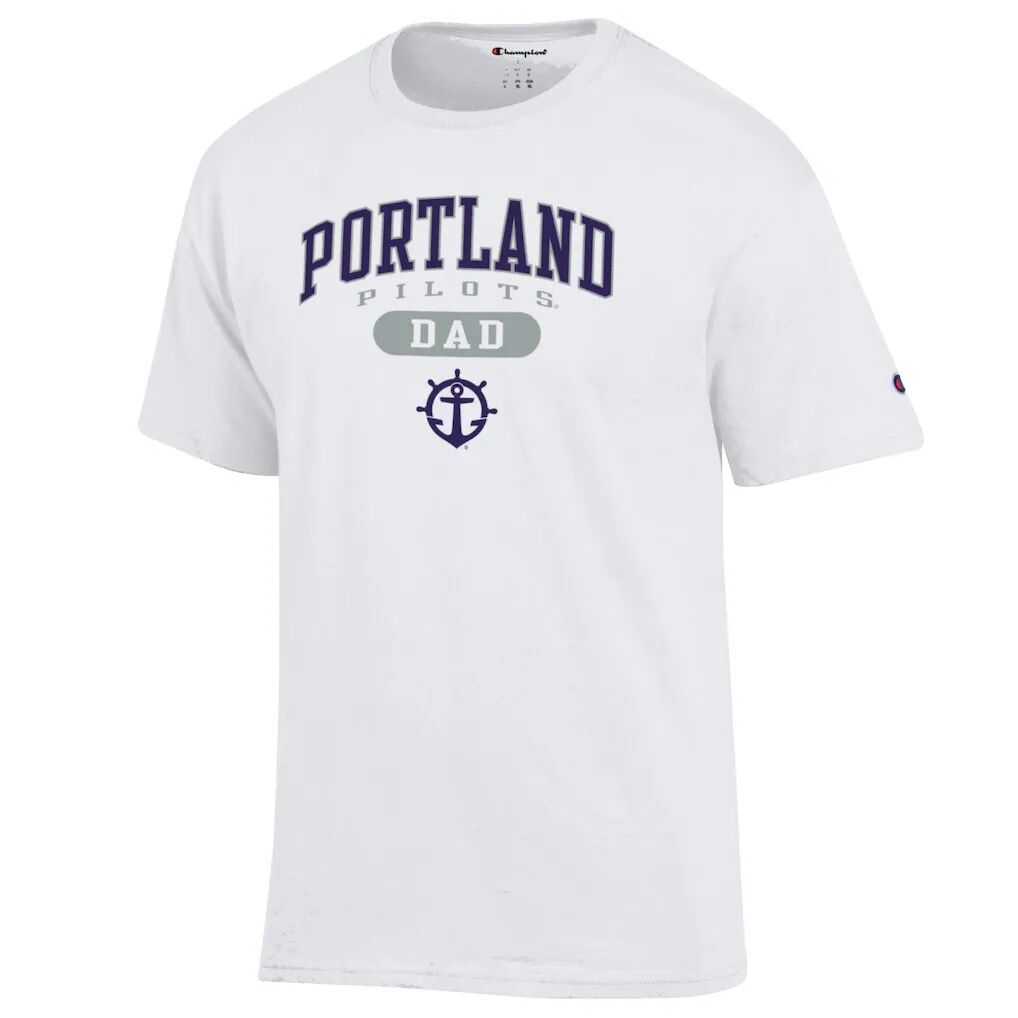 Portland Pilots Champion Dad Pill Box Jersey T-Shirt