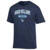 RWU Hawks Champion Dad Pill Box Jersey T-Shirt - Navy - Side View