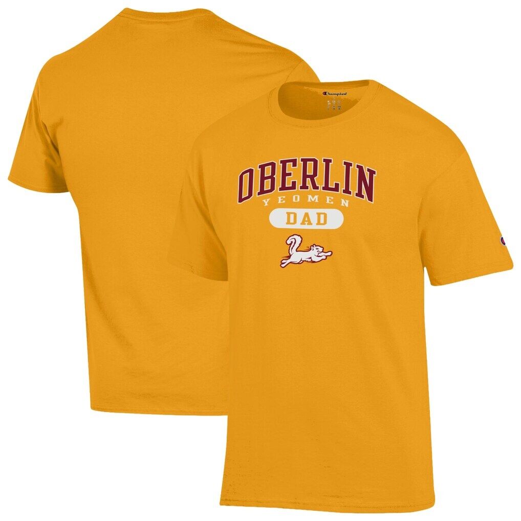 Oberlin Yeomen Champion Dad Pill Box Jersey T-Shirt