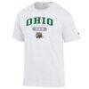 Ohio Bobcats Champion Dad Pill Box Jersey T-Shirt - White - Side View