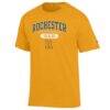 Rochester Yellow Jackets Champion Dad Pill Box Jersey T-Shirt - Gold - Side View