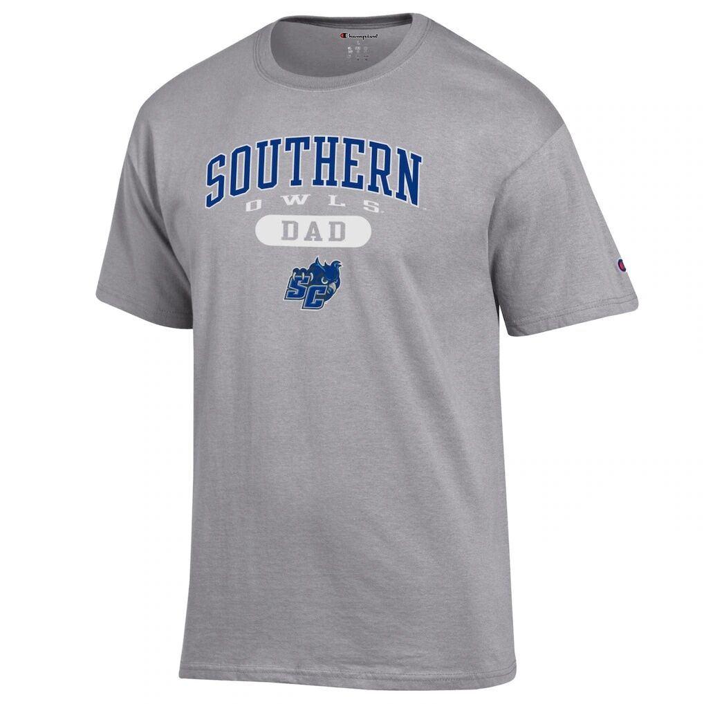 Southern Connecticut State Owls Champion Dad Pill Box Jersey T-Shirt