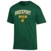 SUNY Brockport Golden Eagles Champion Dad Pill Box Jersey T-Shirt - Green - Side View