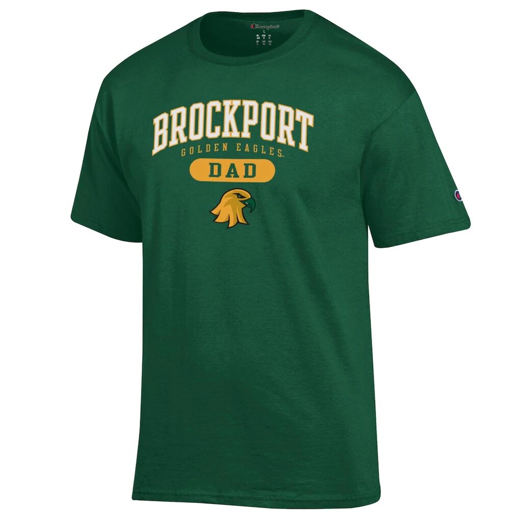 SUNY Brockport Golden Eagles Champion Dad Pill Box Jersey T-Shirt