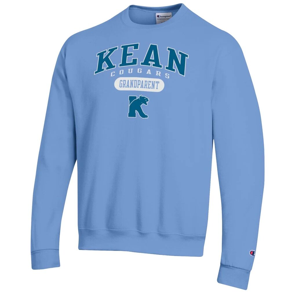 Kean University Cougars Champion Unisex Grandparent Pill Box Eco Powerblend Sweatshirt