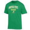 Norfolk State Spartans Champion Unisex Grandparent Pill Box Jersey T-Shirt - Green - Side View