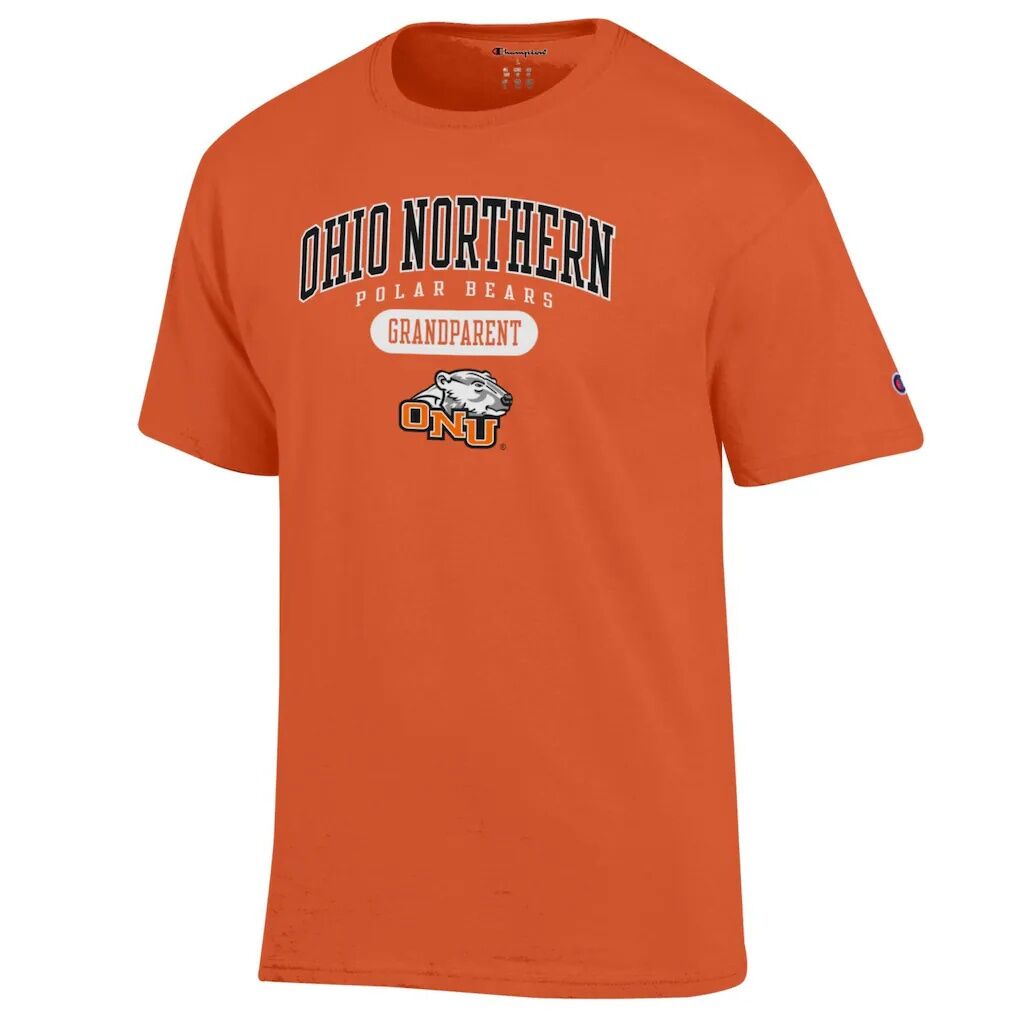 Ohio Northern Polar Bears Champion Unisex Grandparent Pill Box Jersey T-Shirt