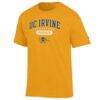 UC Irvine Anteaters Champion Unisex Grandparent Pill Box Jersey T-Shirt - Gold - Side View