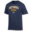 Tennessee Chattanooga Mocs Champion Unisex Grandparent Pill Box Jersey T-Shirt - Navy - Side View