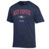 MSU Denver Roadrunners Champion Arch Dad Jersey T-Shirt - Navy - Side View