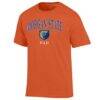 Morgan State Bears Champion Arch Dad Jersey T-Shirt - Orange - Side View