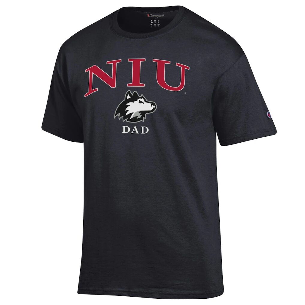 Northern Illinois Huskies Champion Arch Dad Jersey T-Shirt