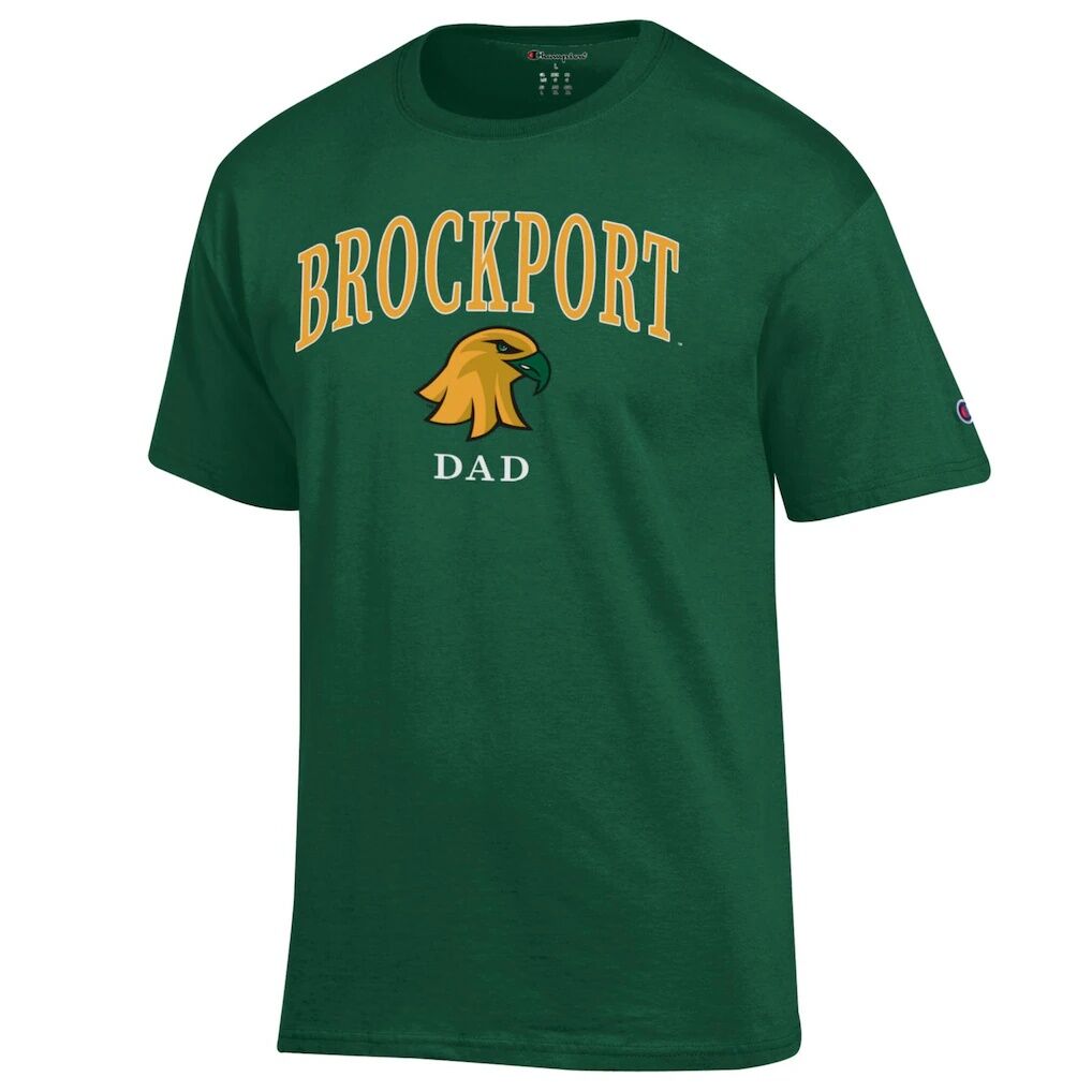 SUNY Brockport Golden Eagles Champion Arch Dad Jersey T-Shirt