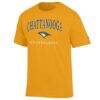 Tennessee Chattanooga Mocs Champion Unisex Arch Grandparent Jersey T-Shirt - Yellow - Side View