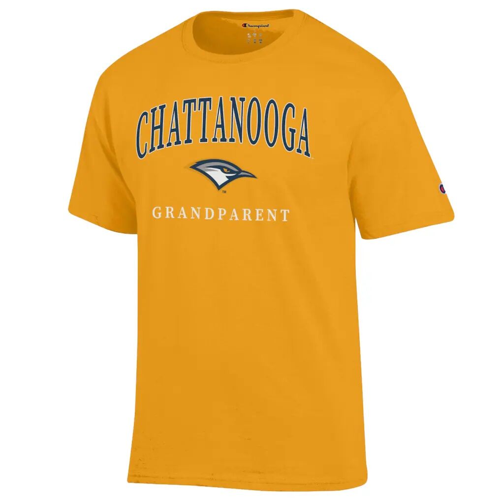 Tennessee Chattanooga Mocs Champion Unisex Arch Grandparent Jersey T-Shirt