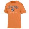 Tennessee-Martin Skyhawks Champion Unisex Arch Grandparent Jersey T-Shirt - Orange - Side View