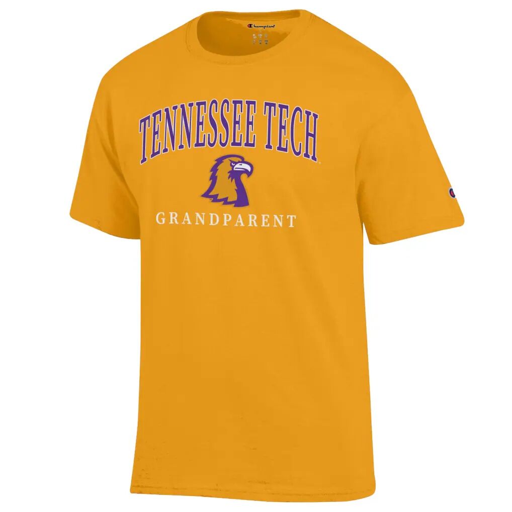 Tennessee Tech Golden Eagles Champion Unisex Arch Grandparent Jersey T-Shirt