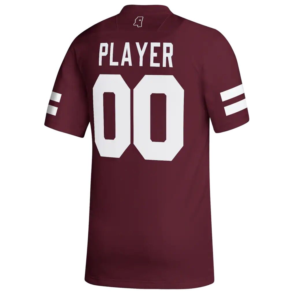 Mississippi State Bulldogs adidas Pick-A-Player NIL Replica Jersey - Maroon