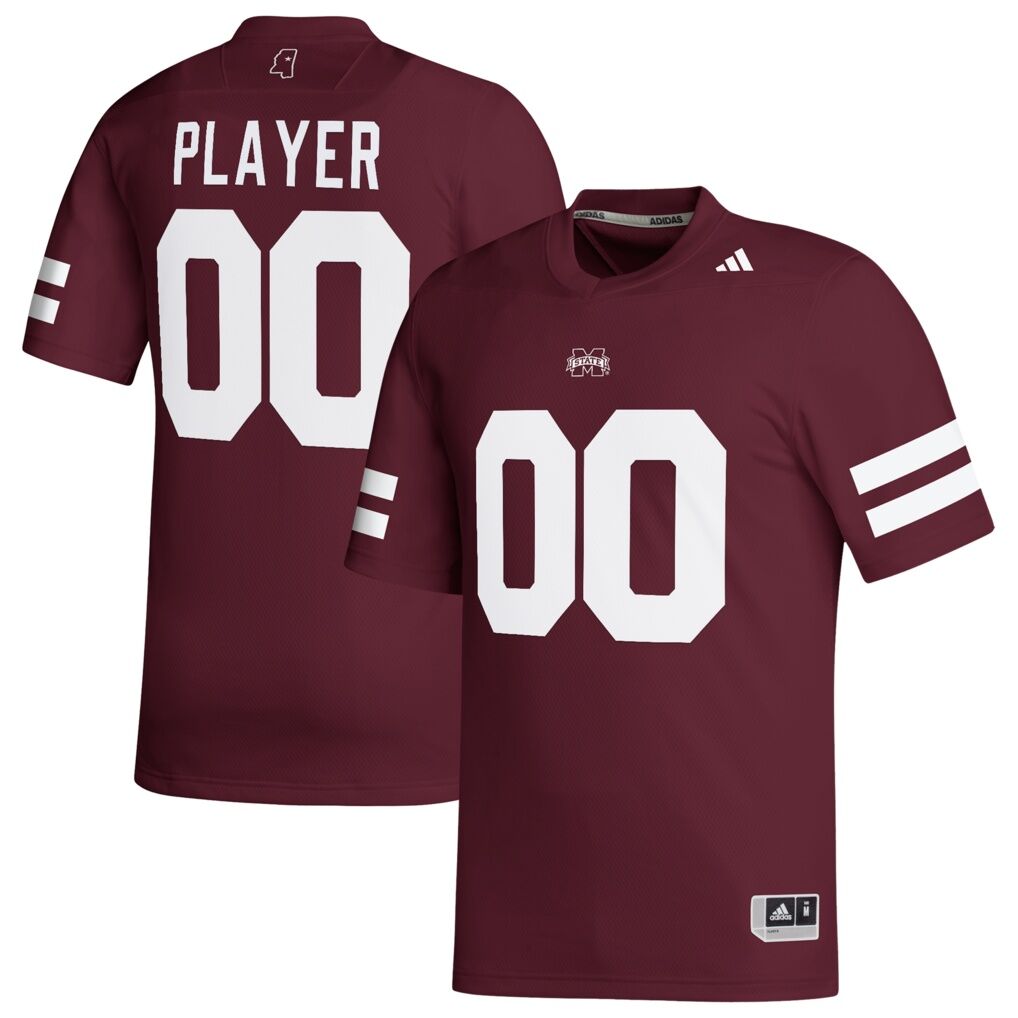 Mississippi State Bulldogs adidas Pick-A-Player NIL Replica Jersey - Maroon