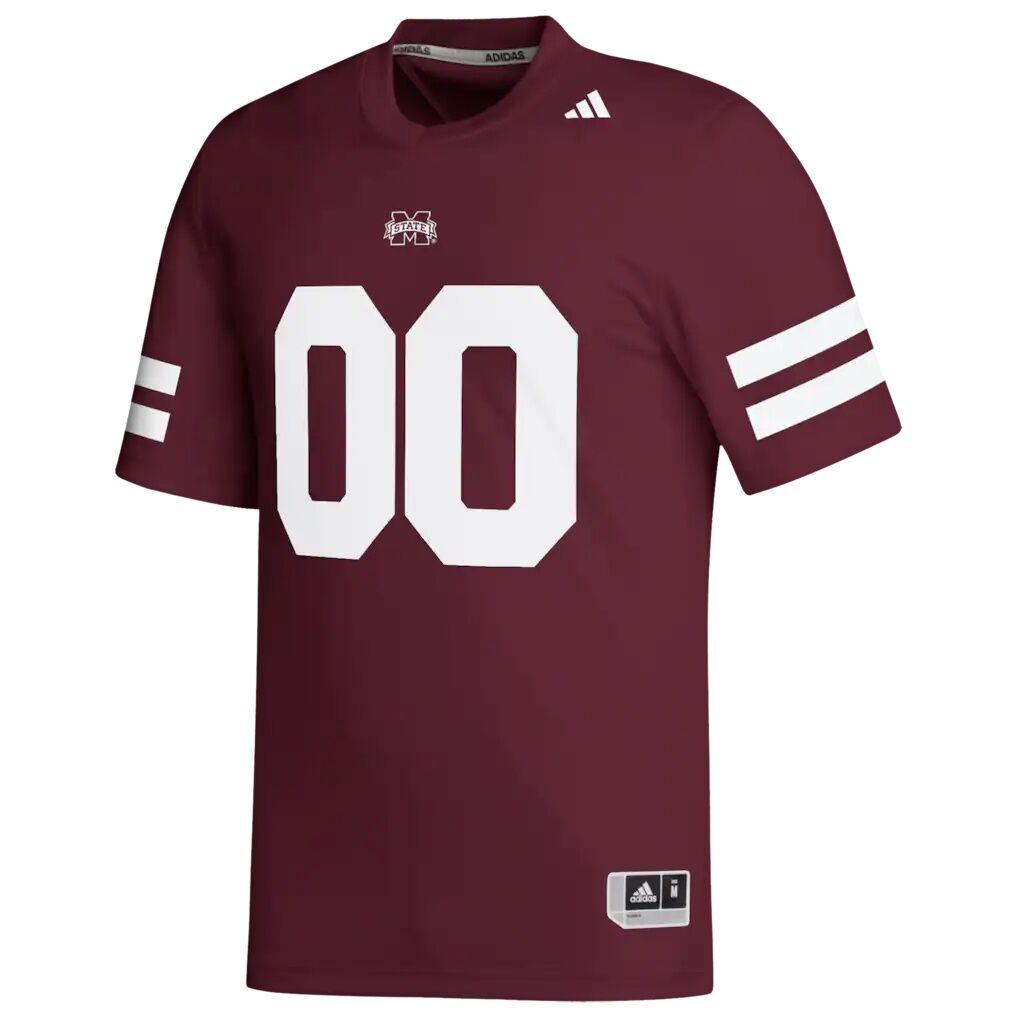 Mississippi State Bulldogs adidas Pick-A-Player NIL Replica Jersey - Maroon