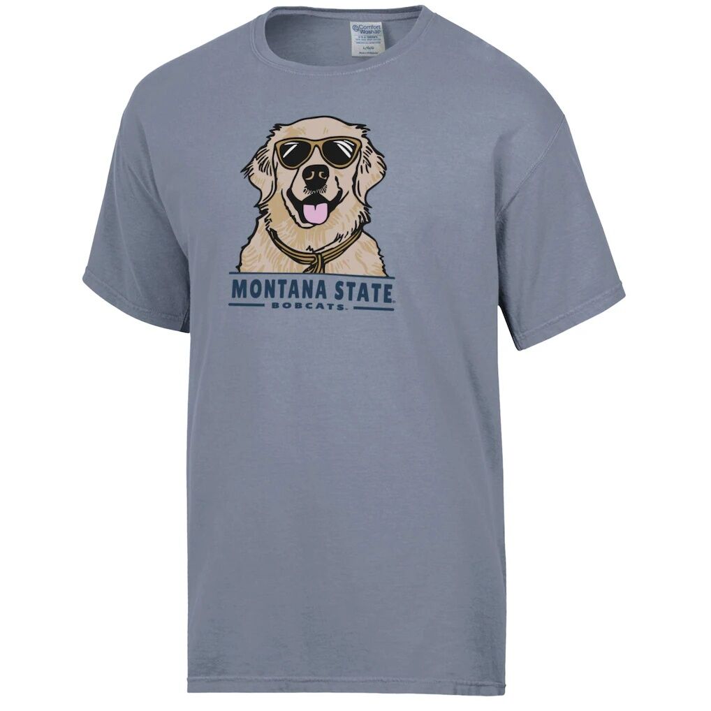 Montana State Bobcats ComfortWash Dog T-Shirt