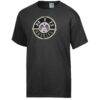 Northern Illinois Huskies ComfortWash Flag T-Shirt - Black - Side View