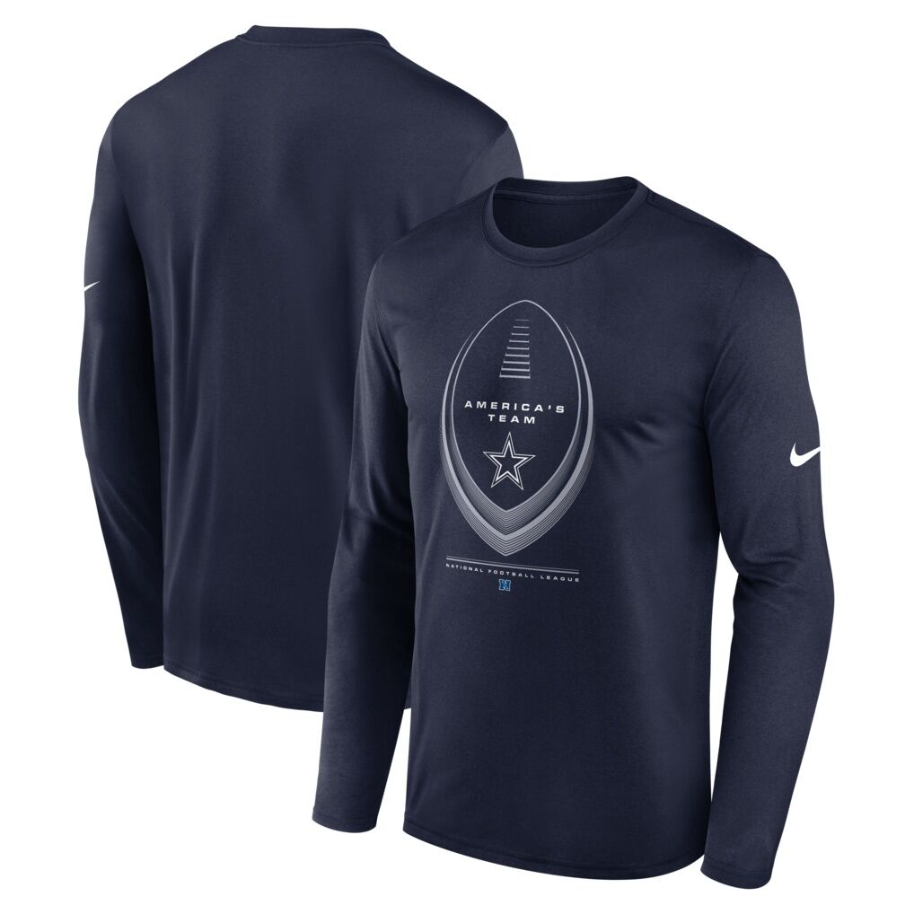 Dallas Cowboys Nike Legend Icon Dri-FIT Long Sleeve T-Shirt