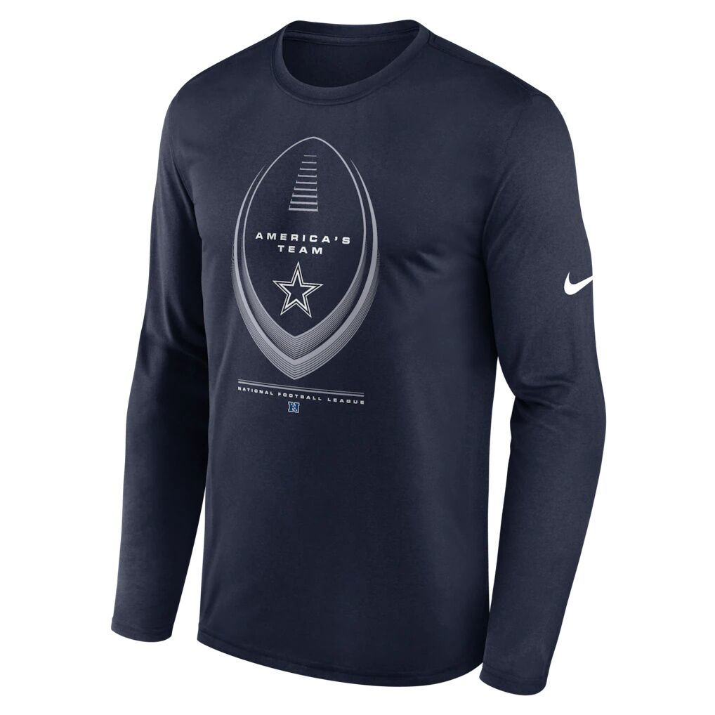 Dallas Cowboys Nike Legend Icon Dri-FIT Long Sleeve T-Shirt