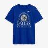 Dallas Cowboys Nike Rewind Team Spirit Essential Cotton T-Shirt - - Front View