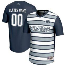 Penn State Nittany Lions GameDay Greats Unisex Men's Soccer NIL Pick-A-Player Fashion Jersey - Navy - Front View