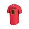 Maryland Terrapins GameDay Greats Unisex Men's Soccer NIL Pick-A-Player Fashion Jersey - Red - Detail View