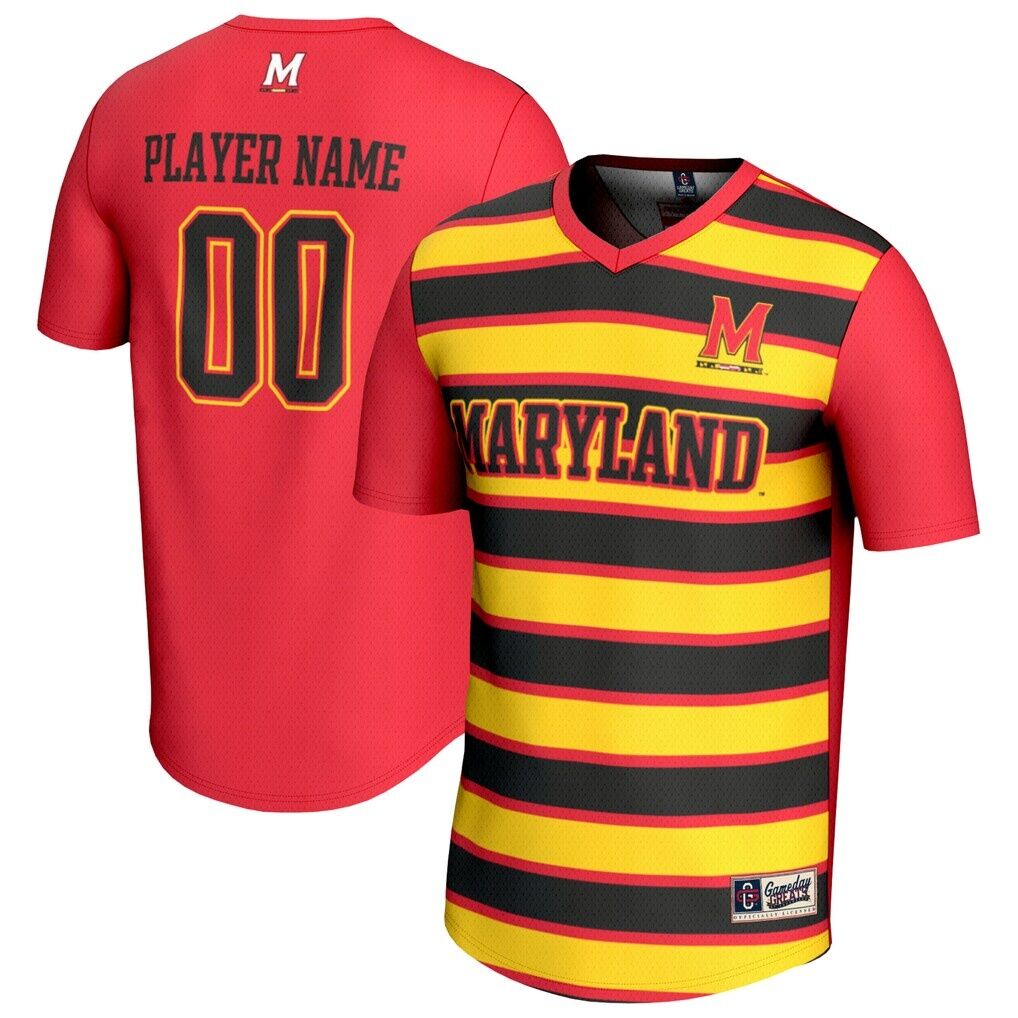 Maryland Terrapins GameDay Greats Unisex NIL Pick-A-Player Collegiate Women's Soccer Lightweight Fashion Jersey