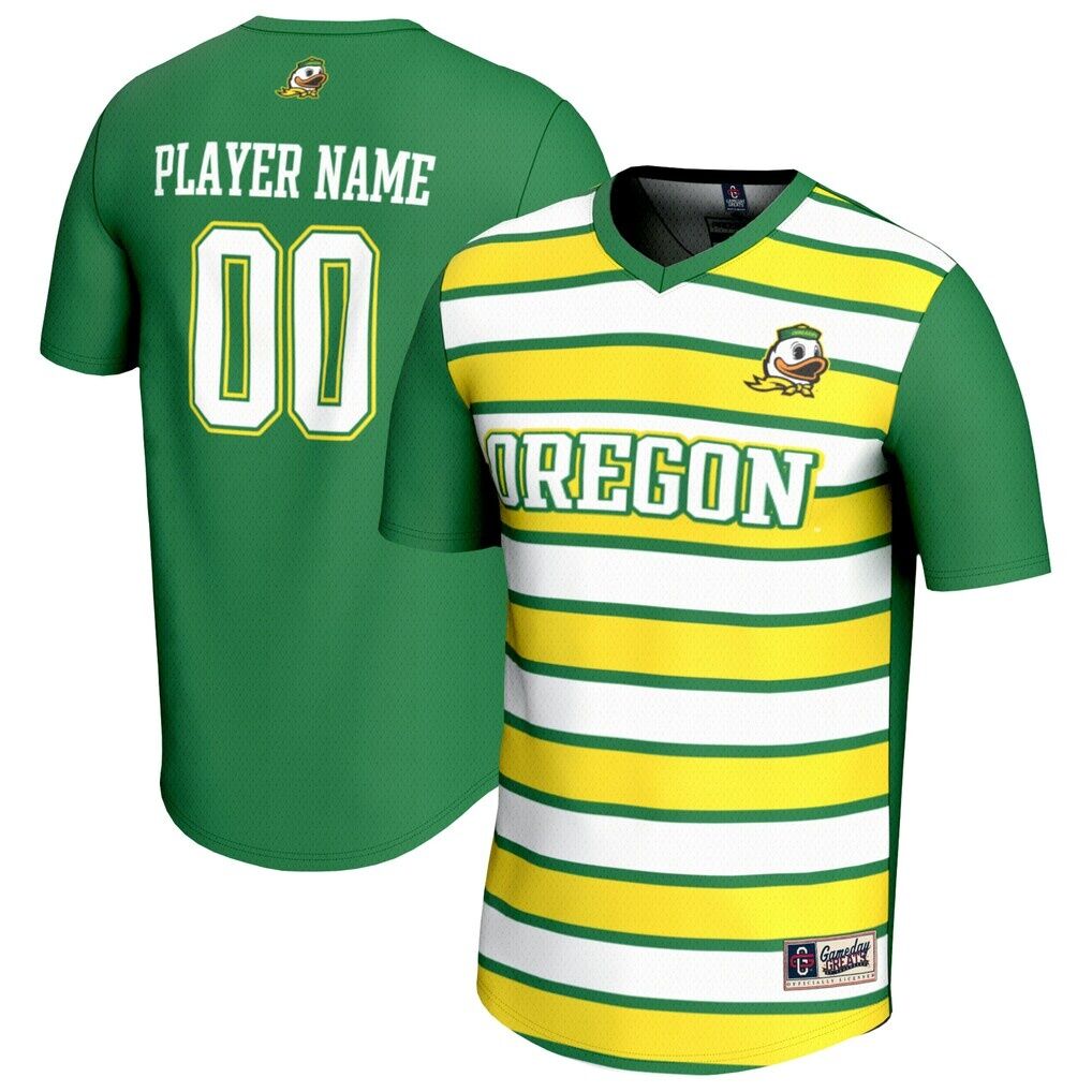 Oregon Ducks GameDay Greats Unisex NIL Pick-A-Player Collegiate Women's Soccer Lightweight Fashion Jersey