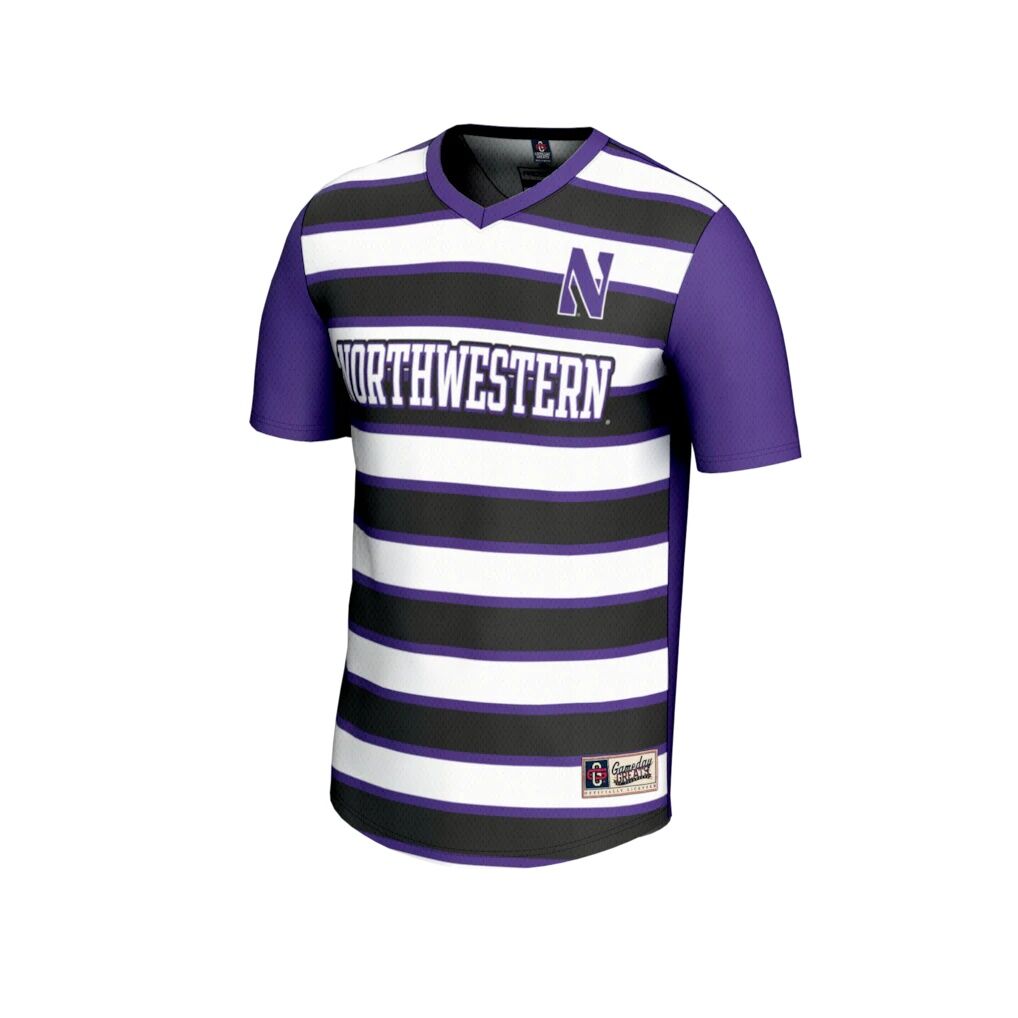 Northwestern Wildcats GameDay Greats Unisex NIL Pick-A-Player Collegiate Women's Soccer Lightweight Fashion Jersey