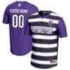 Northwestern Wildcats GameDay Greats Youth NIL Pick-A-Player Collegiate Women's Soccer Lightweight Fashion Jersey - Purple - Front View