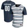 Penn State Nittany Lions GameDay Greats Youth NIL Pick-A-Player Collegiate Women's Soccer Lightweight Fashion Jersey - Navy - Front View