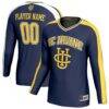 UC Irvine Anteaters GameDay Greats Unisex NIL Pick-A-Player Collegiate Women's Volleyball Lightweight Fashion Jersey - Navy - Front View