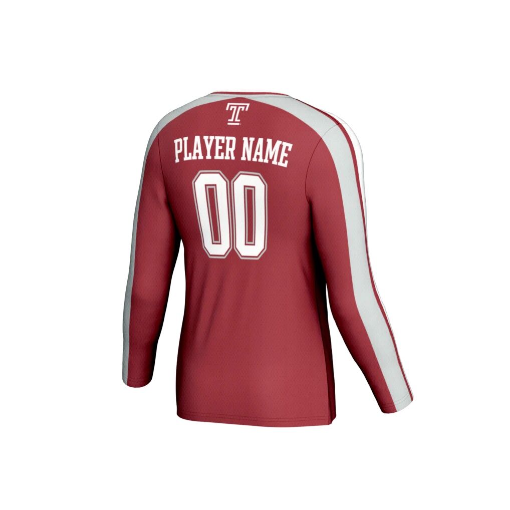 Temple Owls GameDay Greats Unisex NIL Pick-A-Player Collegiate Women's Volleyball Lightweight Fashion Jersey - Cherry
