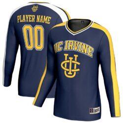 UC Irvine Anteaters GameDay Greats Youth NIL Pick-A-Player Collegiate Women's Volleyball Lightweight Fashion Jersey - Navy - Front View