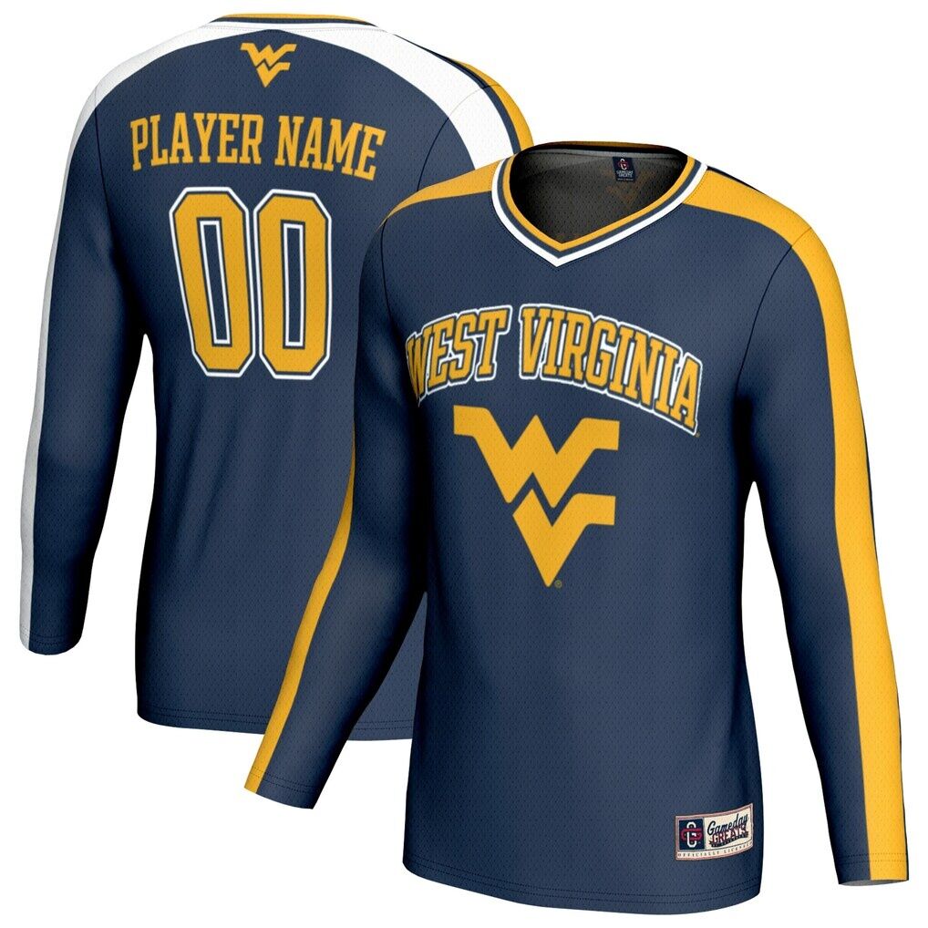 West Virginia Mountaineers GameDay Greats Youth NIL Pick-A-Player Collegiate Women's Volleyball Lightweight Fashion Jersey