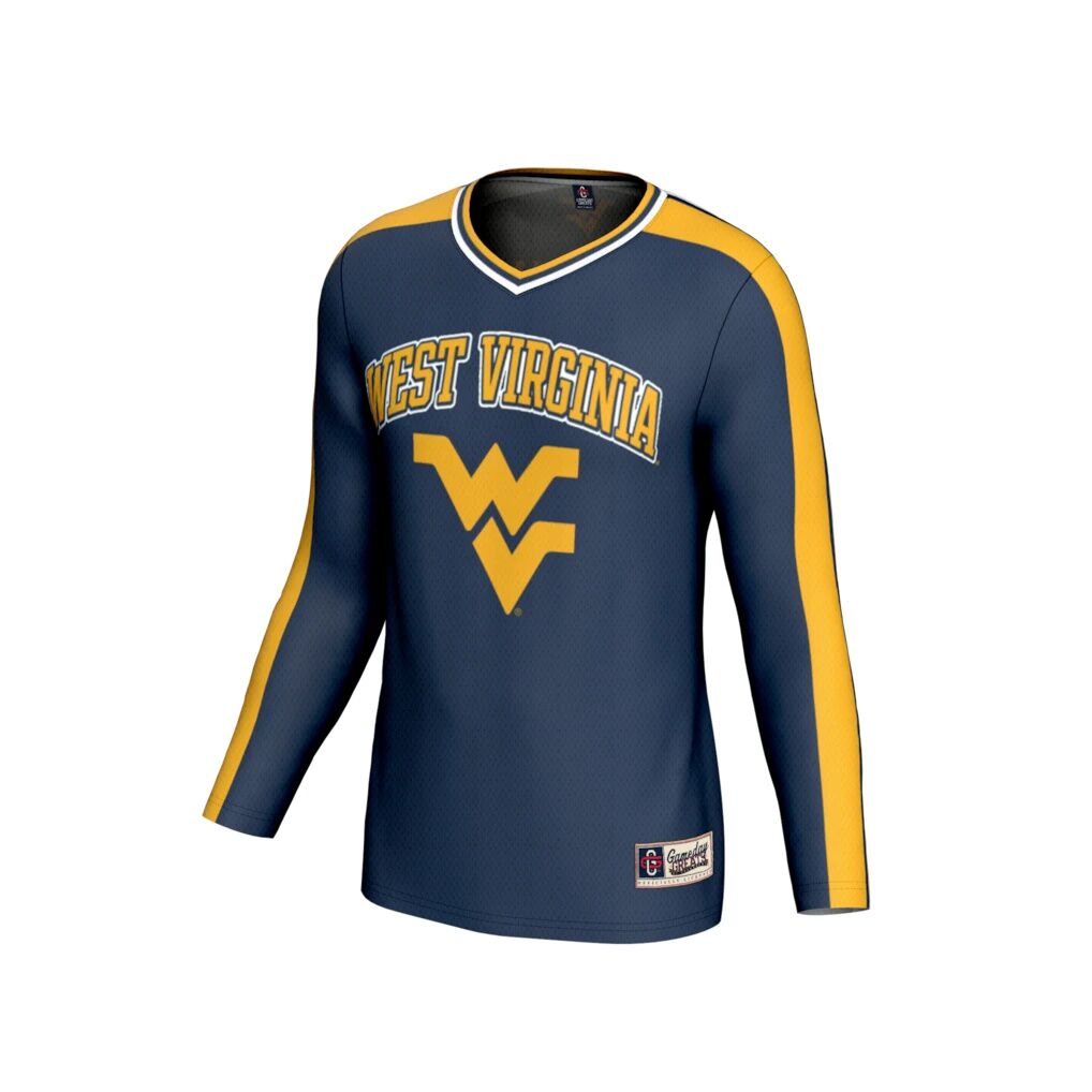 West Virginia Mountaineers GameDay Greats Youth NIL Pick-A-Player Collegiate Women's Volleyball Lightweight Fashion Jersey