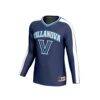 Villanova Wildcats GameDay Greats Youth NIL Pick-A-Player Collegiate Women's Volleyball Lightweight Fashion Jersey - Navy - Side View